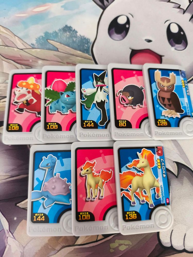 Fichas Pokemon Friendas Japones imagen 1